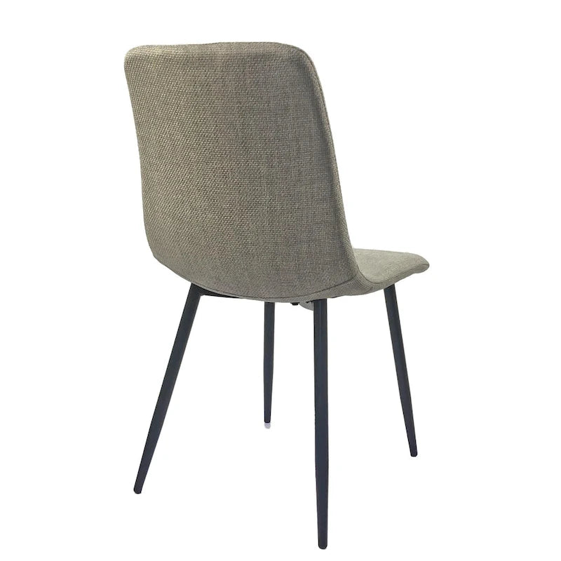 Lot de 4 Chaises de Salle à Manger Chaises de Cuisine Modernes avec Pieds en Métal Noir