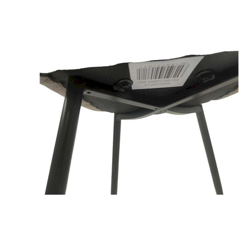 Lot de 4 Chaises de Salle à Manger Chaises de Cuisine Modernes avec Pieds en Métal Noir