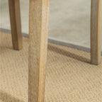 Lot de 2 chaises de salle à manger modernes avec dossier capitonné, assise rembourrée, pieds en bois massif pour salle à manger, salon, chambre à coucher