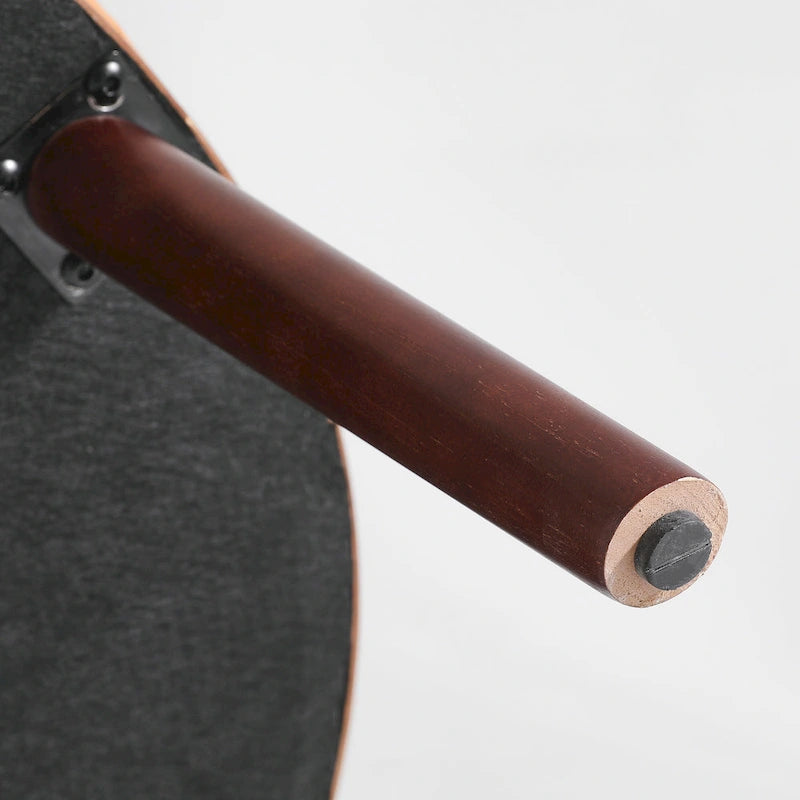 Ensemble de 2 poufs en cuir pleine fleur véritable italien 34,5 W