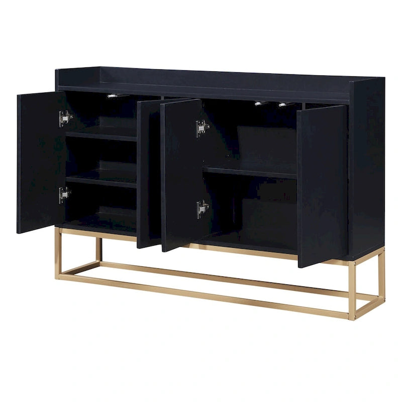 Buffet de salle à manger avec grand espace de rangement - 60L x 15.7W x 33.8H