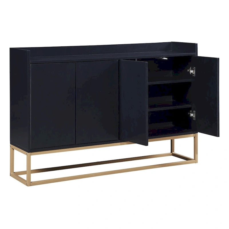 Buffet de salle à manger avec grand espace de rangement - 60L x 15.7W x 33.8H