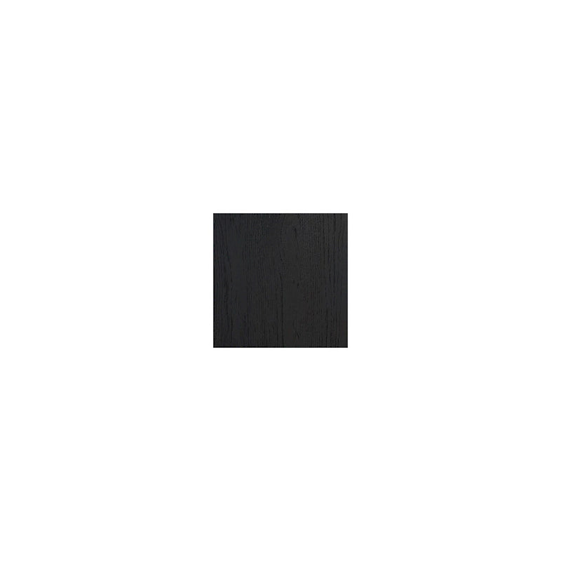 Table de salle à manger noire - 86,25 L x 42 P x 30,25 H