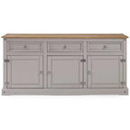 Buffet bas de style rustique 65 po - Collection Corona